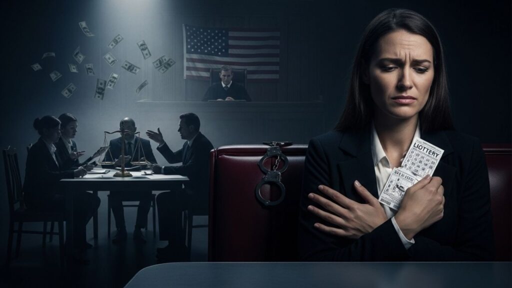 Garçonete ganha R$ 50 milhões com bilhete de loteria recebido como gorjeta e enfrenta colegas que exigiram parte do prêmio