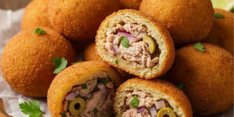 Rolinhos recheados com atum: um jantar fácil, sem farinha e sem forno