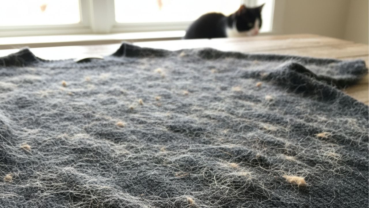 Cansado de pelos grudados na roupa? Veja a dica que resolve em minutos ...