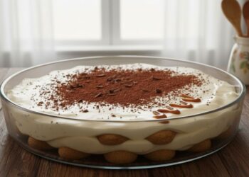 Faça uma sobremesa de três xícaras, rápida, fácil e sem forno