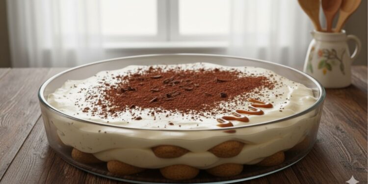 Faça uma sobremesa de três xícaras, rápida, fácil e sem forno