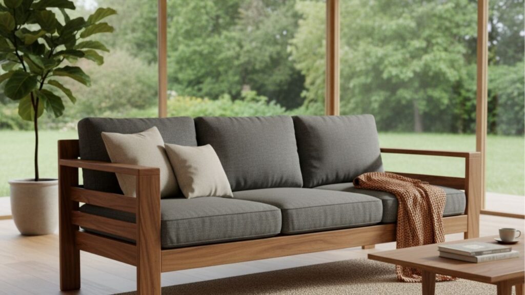 Desencostar o sofá da parede pode evitar uma infestação de cupins