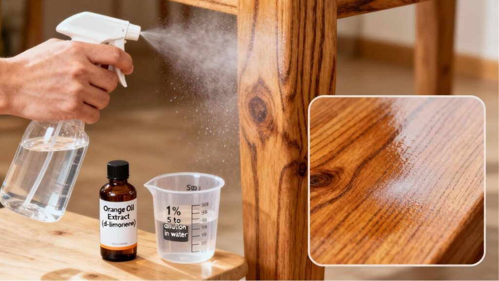 Misturinhas caseiras para evitar infestação de cupins nos móveis