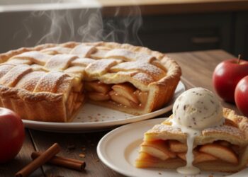 A torta de maçã mais fácil que você vai fazer na vida