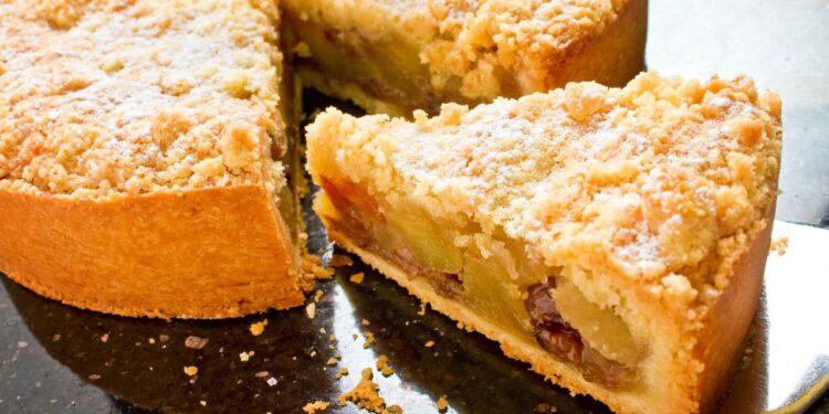 Torta úmida de maçã sem farinha e sem manteiga: leve, saborosa e fácil de fazer