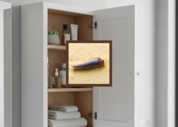 Truque para evitar traças no armário do banheiro