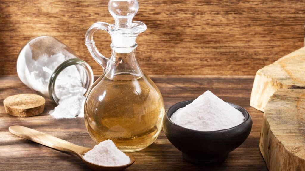 A mistura para acabar com o mofo da cortina por completo