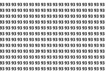 Apenas 10% dos brasileiros encontram o número oculto em somente 5 segundos