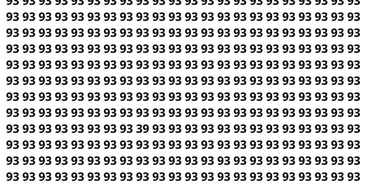 Apenas 10% dos brasileiros encontram o número oculto em somente 5 segundos