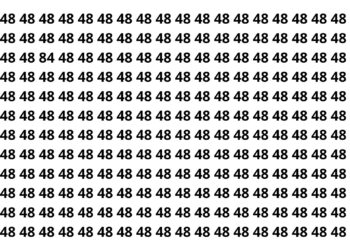 Apenas os mais atentos encontram o número secreto em até 10 segundos