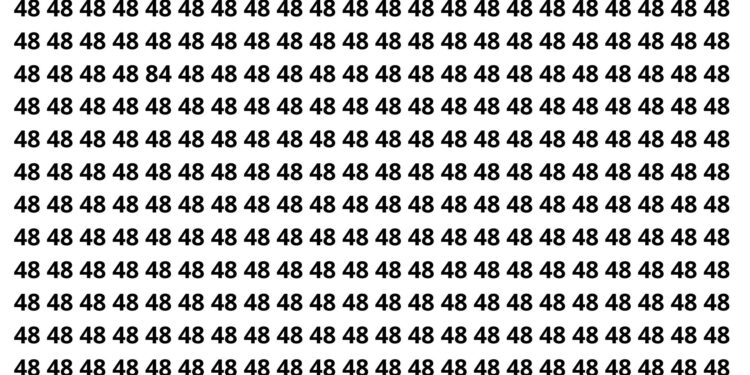 Apenas os mais atentos encontram o número secreto em até 10 segundos