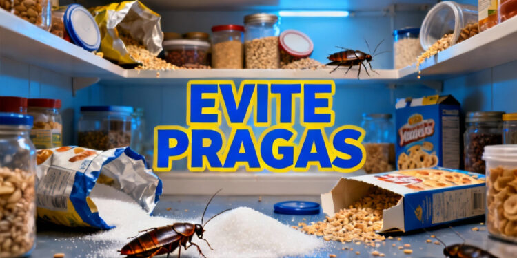 Erros ao guardar comida que favorecem traças e baratas