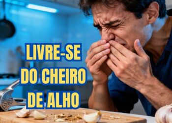 Dica prática para tirar cheiro de alho das mãos em segundos