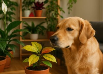 5 plantas populares que são um veneno para cães e estão presentes em muitas casas