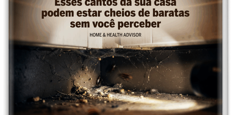 Locais da casa que podem estar cheios de baratas e você nem percebe