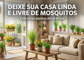 Deixe sua casa linda e livre de mosquitos com estas plantas