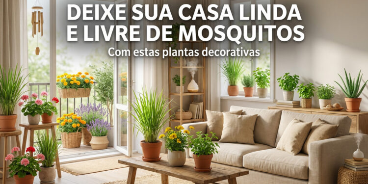 Deixe sua casa linda e livre de mosquitos com estas plantas