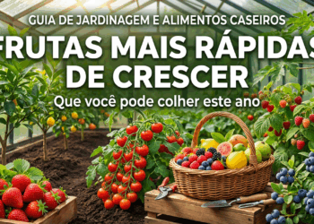 Frutas de crescimento rápido que garantem colheita em pouco tempo
