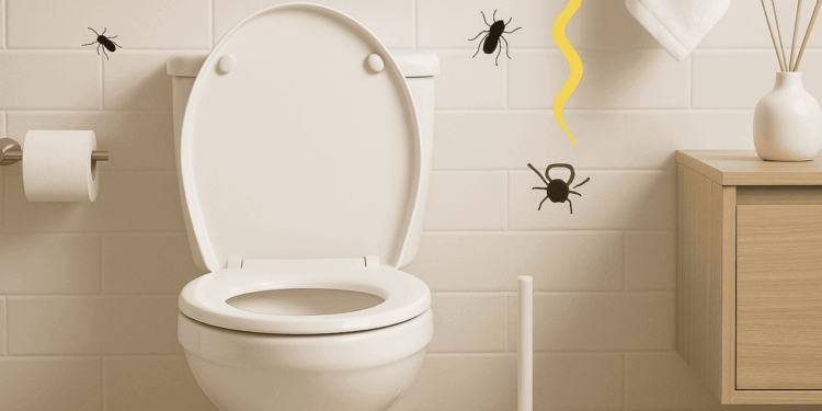 3 soluções naturais que mantêm seu banheiro livre de moscas e com bom cheiro