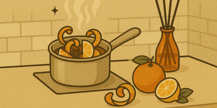 Cascas de frutas podem perfumar sua cozinha de forma natural e simples