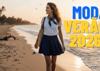 Tendências de moda trazem couro e rebeldia para o verão 2026