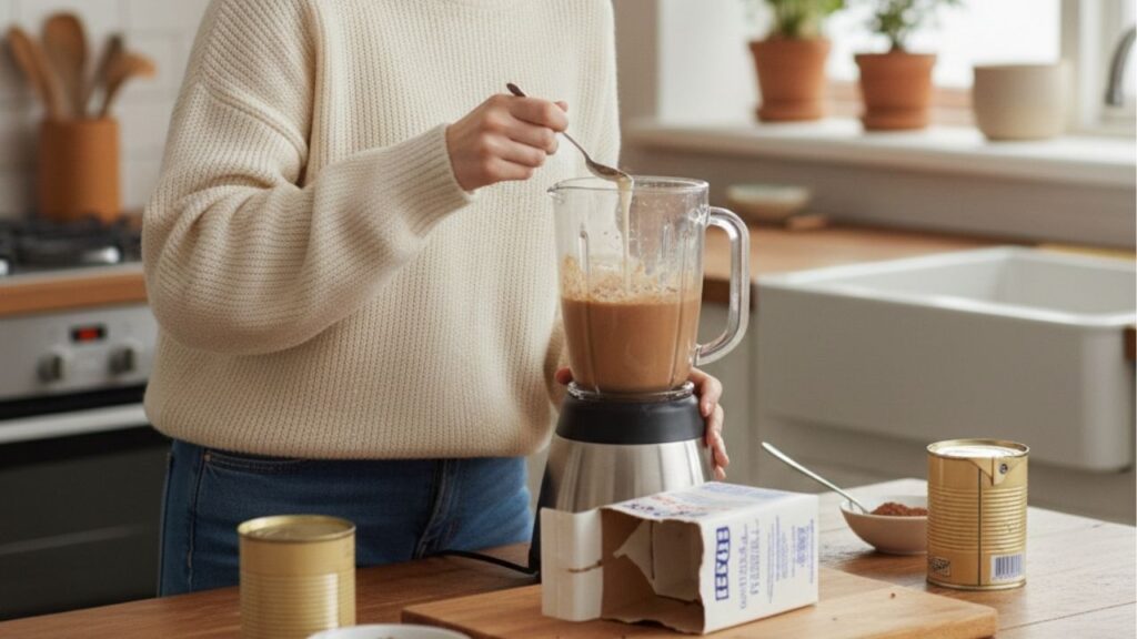 Sobremesa de chocolate prática sem usar fogão nem forma