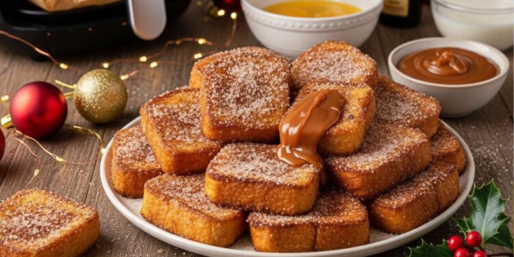 Rabanadas deliciosas sem fritura e bagunça para o Natal