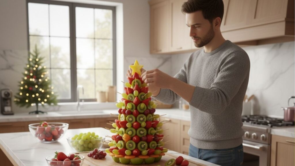 Esta ideia vai decorar a mesa e deixar sua ceia de Natal mais saudável