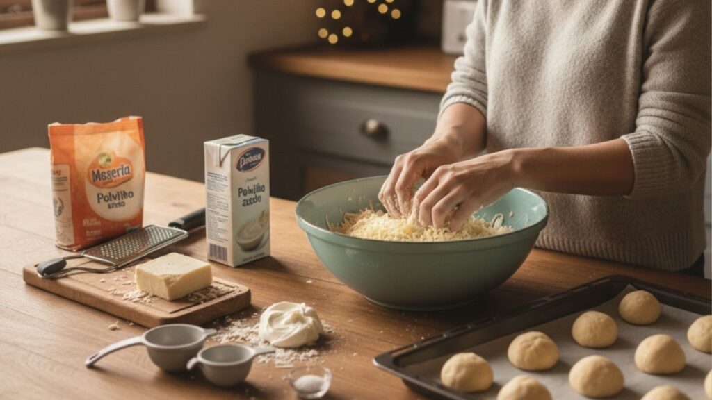 Com apenas 3 ingredientes você fará o melhor pão de queijo caseiro