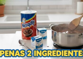 Misture creme de leite com achocolatado e veja o que acontece