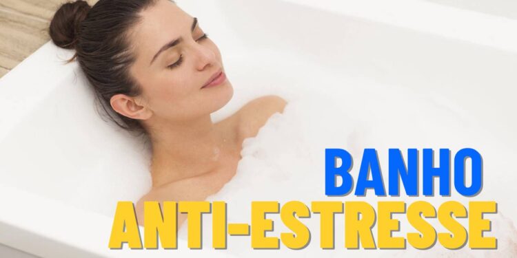 O banho que reduz estresse em minutos usando ingredientes que você já tem