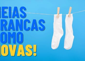 Misturinha infalível para desencardir meias em casa