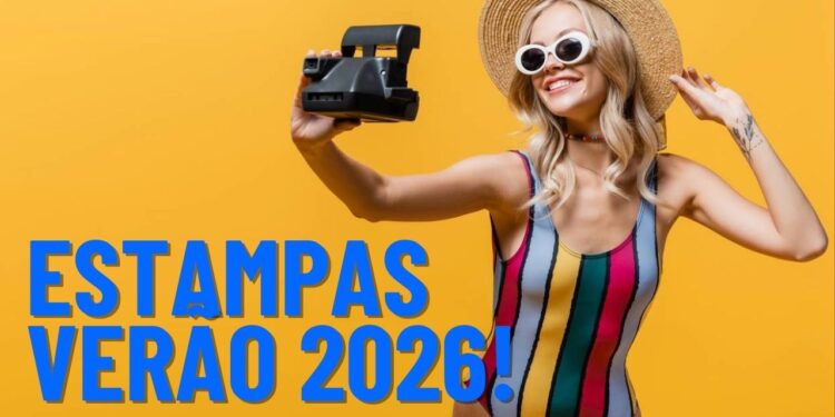 Estampas que vão bombar na moda verão 2026