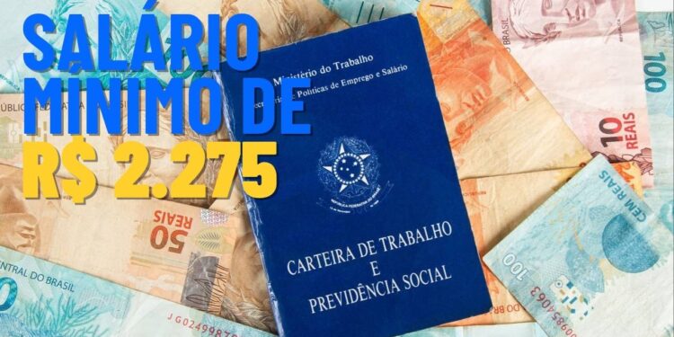 Governador aumenta o piso do salário mínimo para R$ 2.275, o mais alto do Brasil