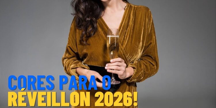 3 cores que irão dominar as festas de Réveillon 2026 e o significado delas