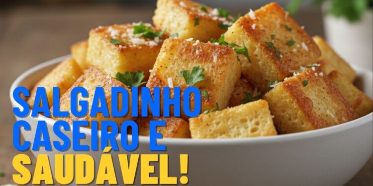 Receita de salgadinho saudável e delicioso com apenas 4 ingredientes