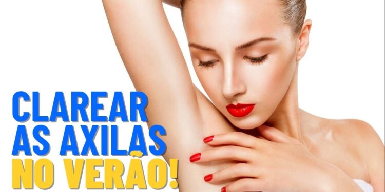 A esfoliação que deixa as axilas mais claras em 7 dias no verão