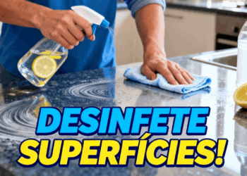 Nem água sanitária, nem álcool: solução natural para desinfetar superfícies