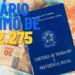 Governador aumentou o piso do salário mínimo para R$ 2.275, o mais alto do Brasil