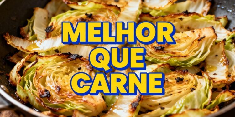 O repolho na frigideira é mais saboroso que a carne e esta receita saudável prova isso