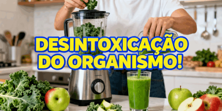 Este suco verde natural é um ótimo aliado para a limpeza do organismo