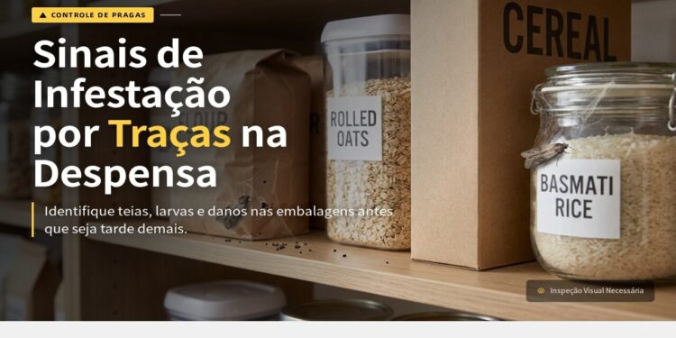 Traça da despensa: 6 sinais de infestação antes de encontrar larvas nos alimentos