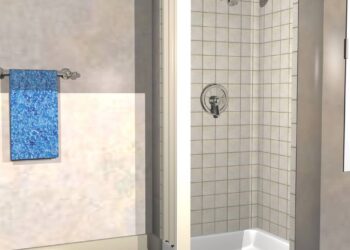 Adeus box e cortina no banheiro! 4 opções para pessoas exigentes no chuveiro