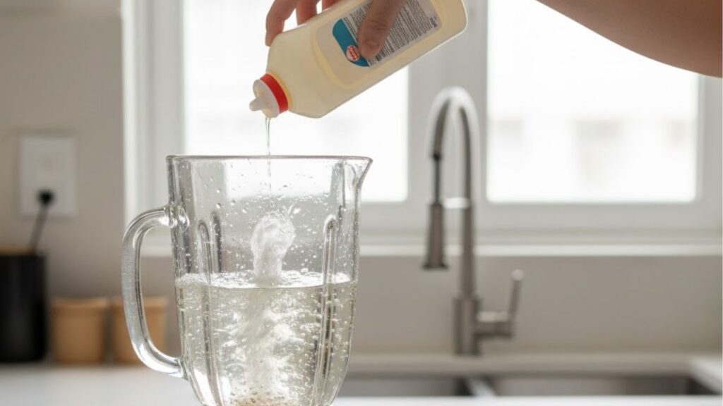 Dica simples para limpar o liquidificador sem desmontar as lâminas