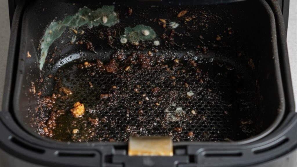 Mofo dentro da air fryer? Saiba o que causa e como limpar corretamente