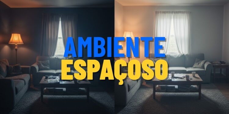 Dicas para dar sensação de amplitude em ambientes escuros