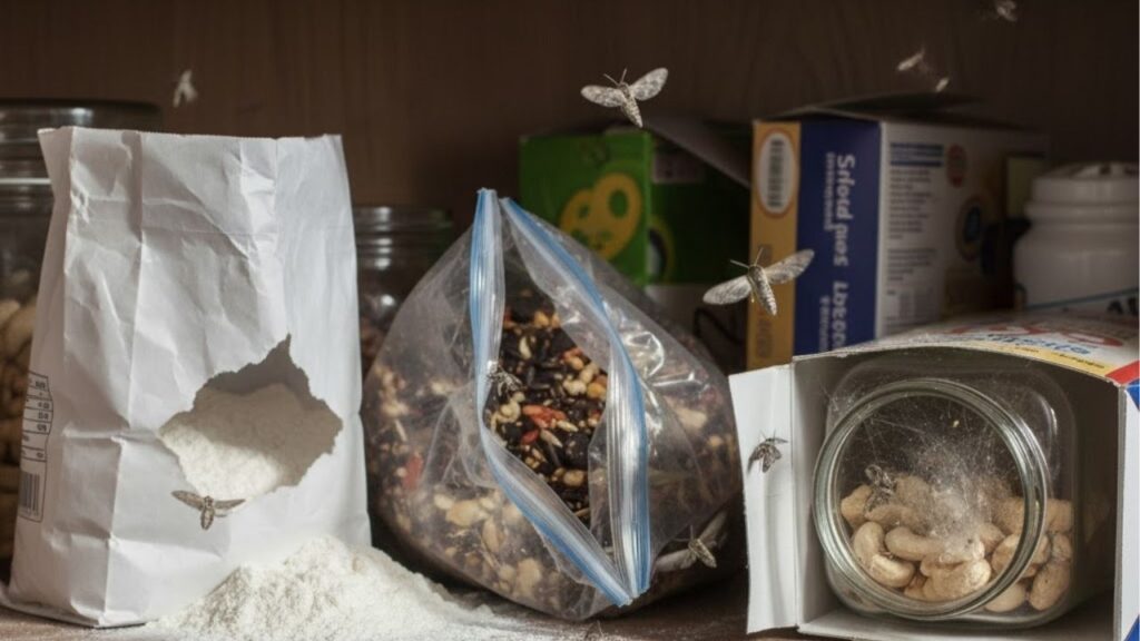 Erros ao guardar comida que favorecem traças e baratas