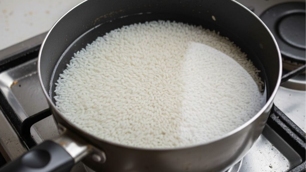 Como evitar que o arroz queime no fundo da panela