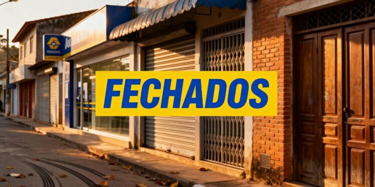 Bancos de MG vão parar na quinta e moradores já se preparam