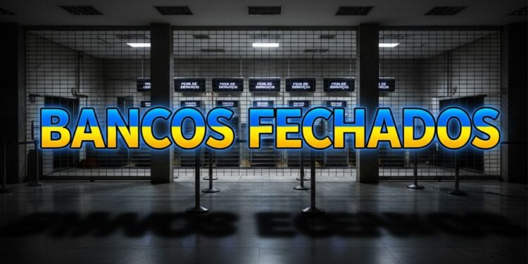 Bancos em MG vão parar na quinta e moradores já se preparam
